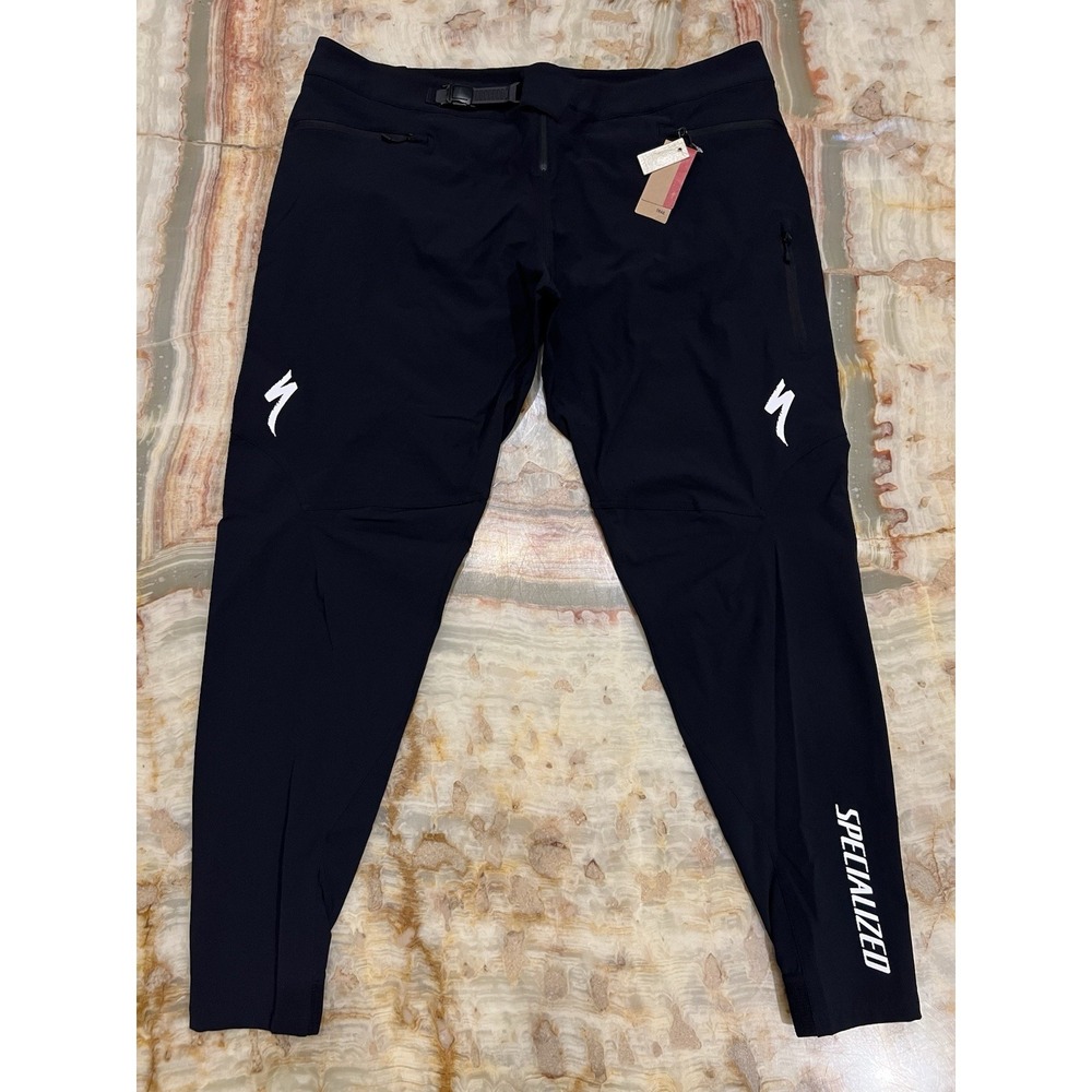 Specialized Trail Logo Pants Men's Size 44 Black MTB Cycling Riding Pants NWT